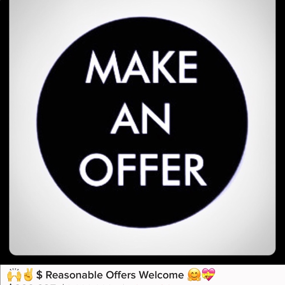 Make an Offer !!! Press 👉🏼Red Button 🔴👈🏼